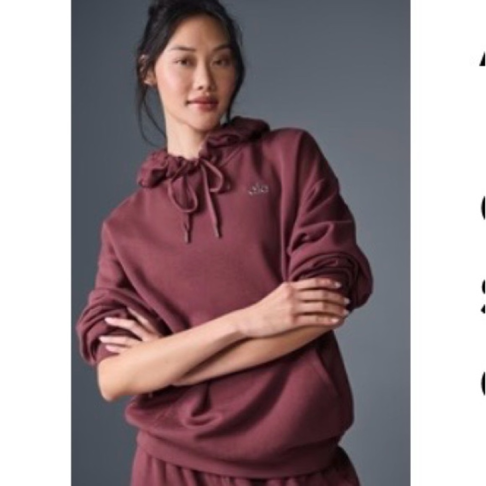 ✨NWT ✨ Authentic ALO Accolade SET - size Small - burgundy truffle